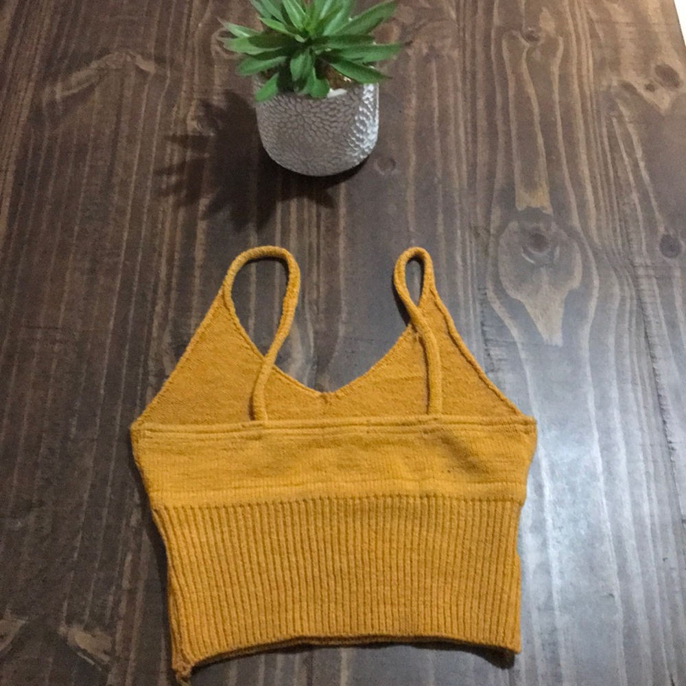 spaghetti strap crop-top. - Picture 2 of 2